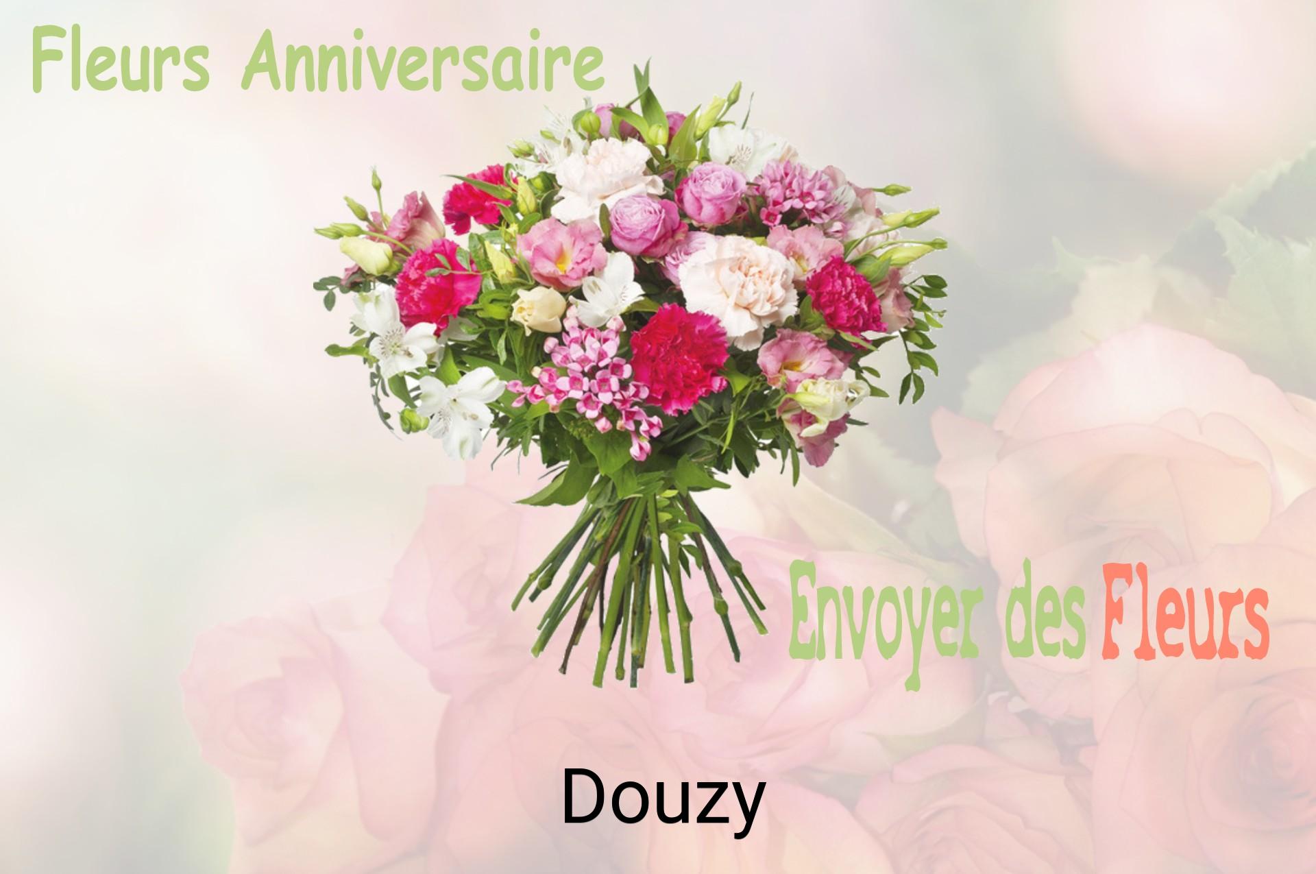 Bouquet de fleurs d’anniversaire livré à Douzy
